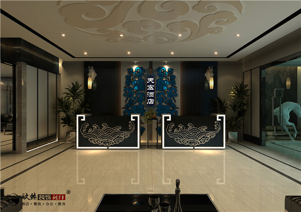 銀川天宏酒店裝修設(shè)計案例07_銀川酒店裝修公司